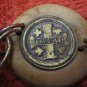 VINTAGE RARE WOODEN BELT HOLY LAND PLACES JERUSALEM ISRAEL BETHLEEM HEBRON JESUS