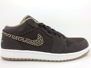 Men Air Jordan 1 Phat Low Velvet Brown Khaki White Shoes Men Air Jordan 1 Phat Low Velvet Brown Khaki White Shoes
