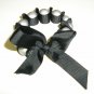Ribbon Wrapped Bead Bracelet