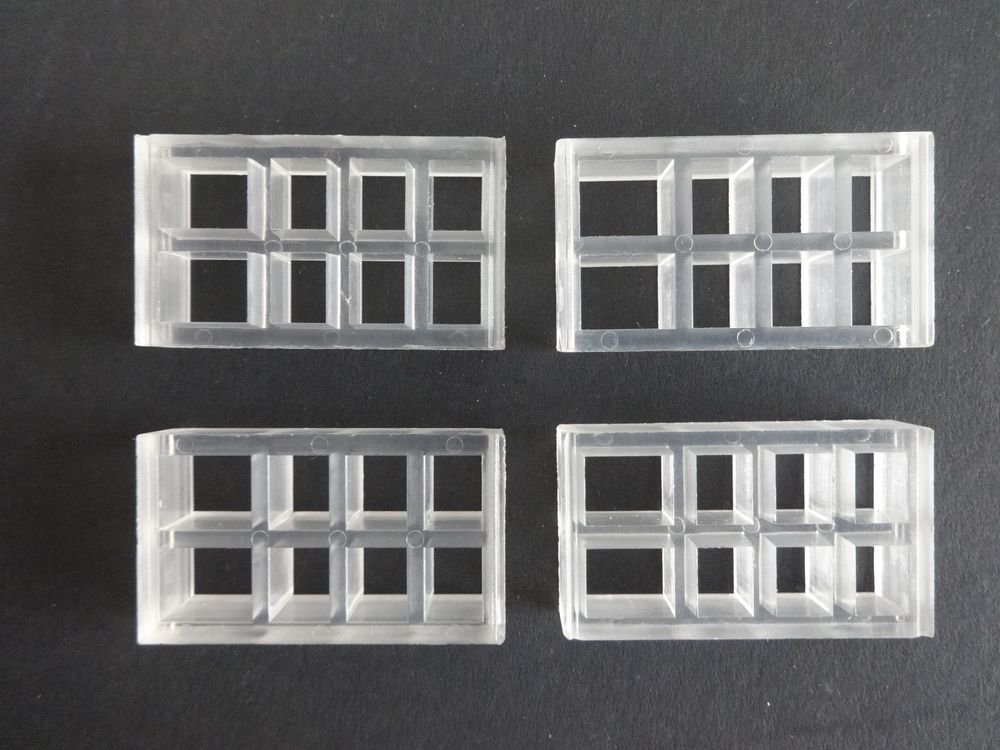 4 QTY: Bracket Spacer Block/ Bracket Extension:LARGE/ Blind & Shade installation