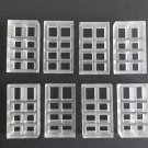 8 QTY: Bracket Spacer Block/ Bracket Extension:LARGE/ Blind & shade installation