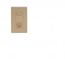 1 QTY: Somfy 1CH DECOFLEX RTS WALL SWITCH ALMOND W/SOMFY LOGO