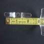 Small Cord Cleat, Clear, sold by the pair, for Every Pull Cord Blind and Shade