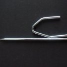 14 QTY:  3" Long Shank Pin-on Drapery Hooks