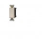 Momentary designer switch, single pole White