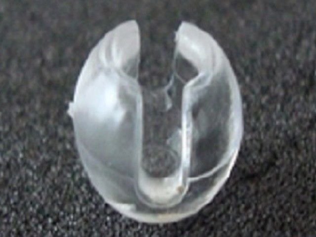 5 QTY: Rollease Beaded Chain Stop, in CLEAR  for Roller Shades of all colors