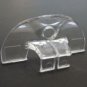 1 QTY: HANDLE for Cordless Cellular/Honeycomb Shades:Spring/ Bali/ Graber ,CLEAR
