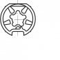 1 QTY: Somfy LT60 WHEEL TUBE 89X2