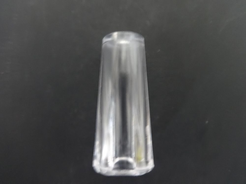 12 QTY: CLEAR PLASTIC CORD TASSEL for BLINDS / ROMAN SHADES / ALL Pull Cords