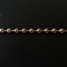 85 Feet: # 6 Nickel Plated Beaded Chain : Great for Jewlery, Badges, Pull Chains