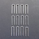 12 QTY: PLANTATION SHUTTER REPAIR STAPLES : Fix loose Tilt Rod / Louver