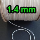 10 YARDS : 1.4 mm Professional Grade Braided Lift Cord, WHITE