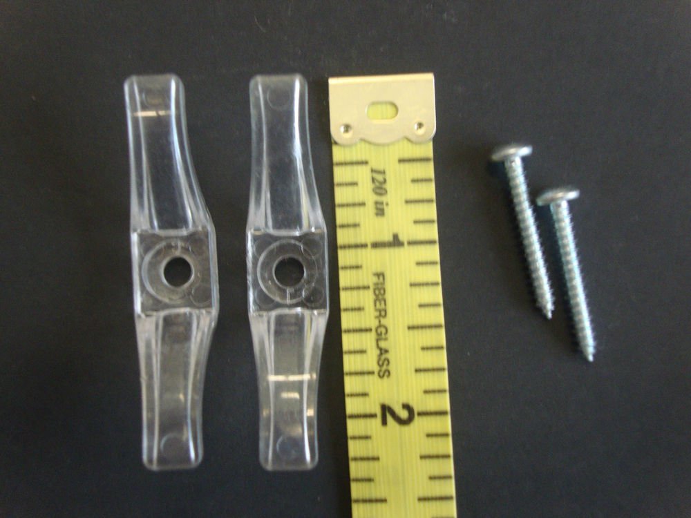 2 Qty. CORD CLEAT for all cords/ with 2 SCREWS & instruction included