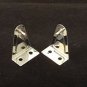 10 QTY: 1" Metal Hold Down with integrated pin for Mini Blinds and Cellular S...