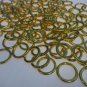 50 QTY: 1/2" Heavy Duty BRASS CORD GUIDE RINGS (SEW-ON) for Roman Shades