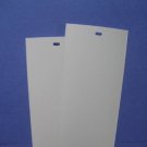 PVC Vertical Blind Replacement Slat (Ivory) 2 Pk 82 1/2 X 3 1/2