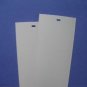 PVC Vertical Blind Replacement Slat (Ivory) 2 Pk 82 1/2 X 3 1/2
