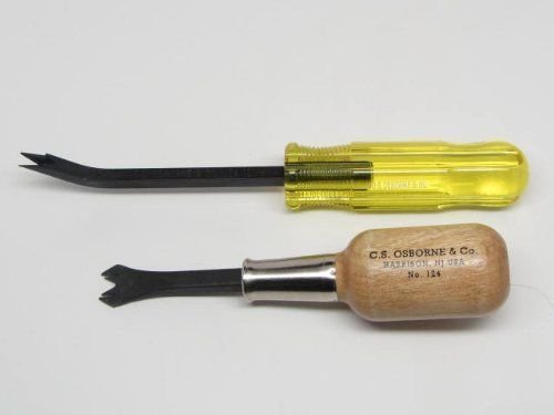 2 C..S. Osborne Upholstery Tools Staple Remover & Lifter 124 & 120 1/2 [Misc.]