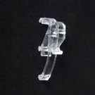 10 QTY.: Double Valance Clip for Micro Blinds: Holds Two 1/2" slats, in Clear