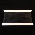 25 YARDS: 1.4 mm Black Professional Grade Braided Lift Cord for Blinds and Sh...