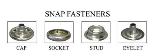 K4713-16-C C.S. OSBORNE & CO. SNAPS FASTENERS PK/100 - 5/8 BRASS copper black...
