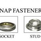 K4721-24-C C.S. OSBORNE & CO. SNAPS FASTENERS PK/100 - 5/8 STEEL antique Caps...