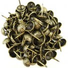 C.S. Osborne Overlap Nail Tacks Antique Brass 5/8" 100pk [Office Product]
