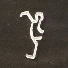 10 QTY: 2.5" Valance Clip for Wood & Faux Wood Blinds /Rollease Brand