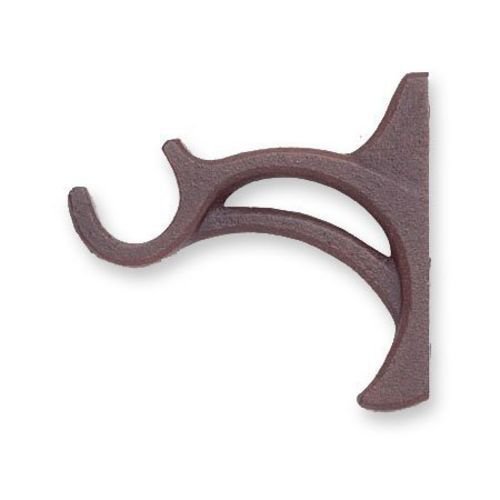 Kirsch Wrought Iron 3 1/2 inch Drapery Bracket Iron Oxide