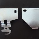 1 Pair :ROLLEASE Roller Shade  R16  CLUTCH BRACKETS,Silver (RB580) 2" Projection