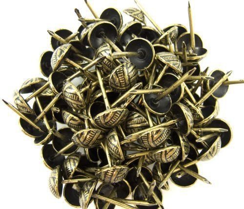 C.S. Osborne Overlap Nail Tacks Antique Brass 3/4" 100pk