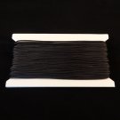 25 YARDS: 1.4 mm Black Professional Grade Braided Lift Cord for Blinds & Shades