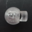 2 QTY: The Orb by ROLLEASE,EASY SOFT SHADE LEVELING DEVICE /LIFT LOCK, clear