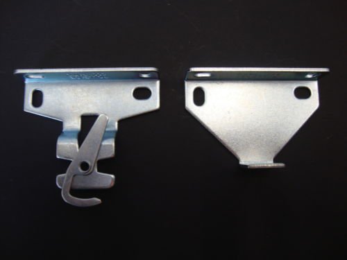 1 Pair : ROLLEASE Roller  Shade  R16  CLUTCH BRACKETS, Silver (MPN# RB560)