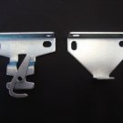 1 Pair : ROLLEASE Roller  Shade  R16  CLUTCH BRACKETS, Silver (MPN# RB560)