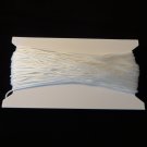 20 FEET : 2.0MM  WHITE TRAVERSE CORD for Vertical Blinds & Draperies