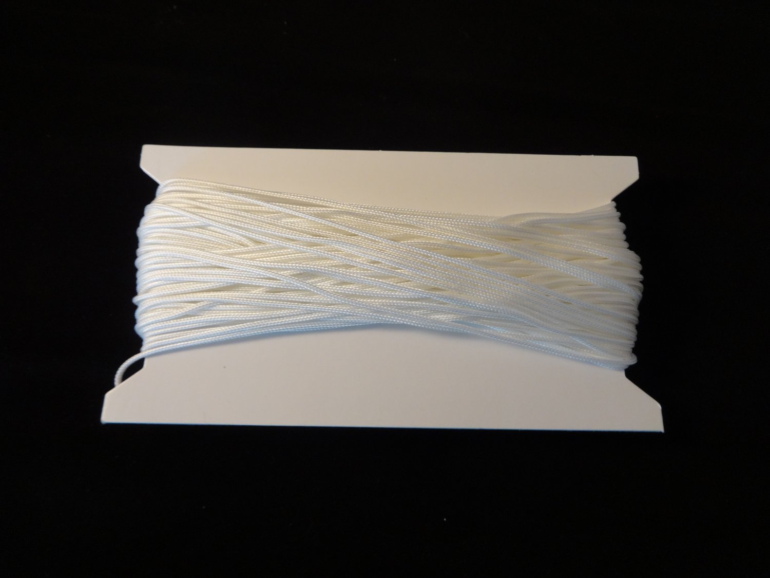 25 YARDS: 1.5 MM WHITE Professional Braided Lift Cord for Blinds and Shades
