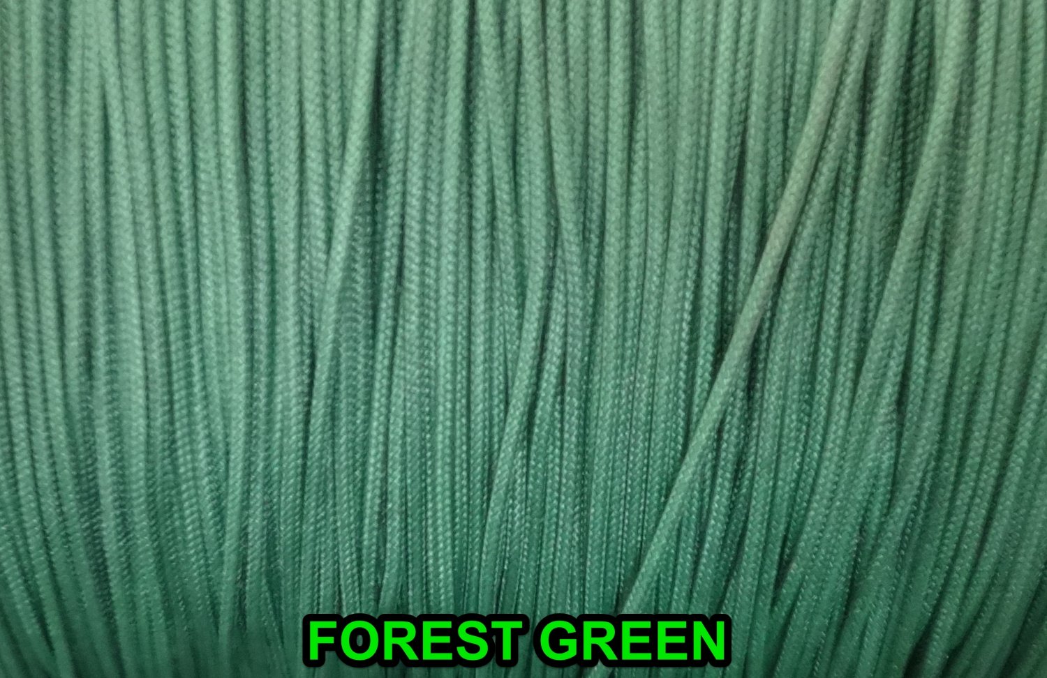 100 FEET: 1.8 MM Forest Green Professional Braided Lift Cord/ Blinds & Shades
