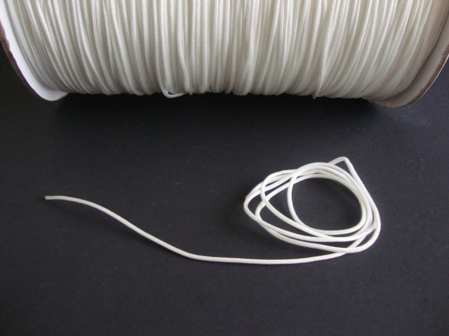 10 YARDS: 1.8 MM WHITE Professional Braided Nylon Lift Cord / Blinds & Shades