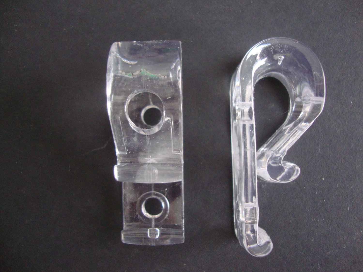 10  QTY: Large Clear Cord Guide: Safety Cord Loop Hold Down