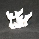 2 QTY: 2" Universal Plastic Cradle Support  for Horizontal Blinds / LOW PROFILE