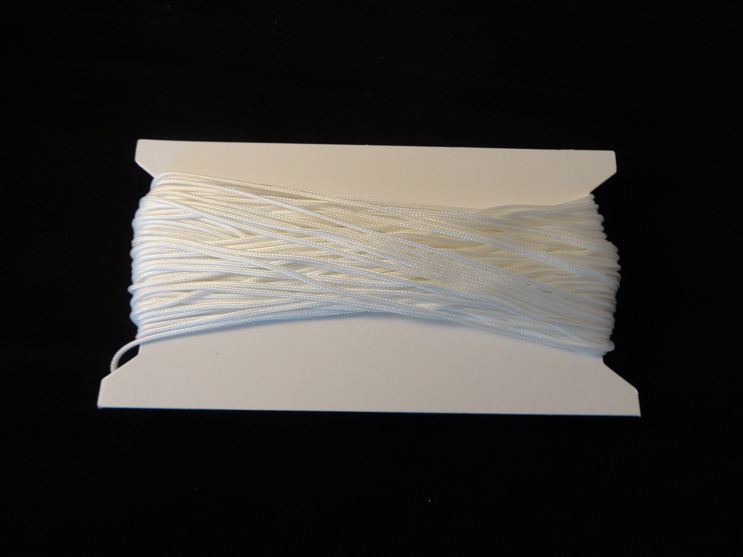 100 Yards:  WHITE 2.0 MM  Professional Grade White Traverse Cord