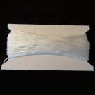 100 Yards:  WHITE 2.0 MM  Professional Grade White Traverse Cord