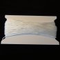 100 Yards:  WHITE 2.0 MM  Professional Grade White Traverse Cord