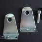 2" Horizontal Blind Hold Down with Pins, METAL for DURABILITY! (8 pair)