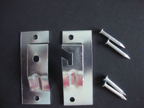Adjustable Shade Brackets for Spring Roller shade, (2) Pair W/hardware