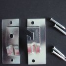 Adjustable Shade Brackets for Spring Roller shade, (2) Pair W/hardware