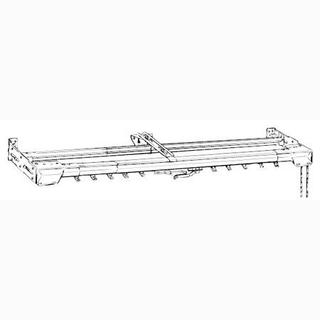 Kirsch Empire Traverse & Plain Rod Set 66-120