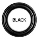 Fast-Set Metal, #12 Grommet, 1 9/16", 8 Sets, BLACK