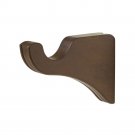 Support bracket for a 1-3/8" wood pole - 1 pair - Hazelnut